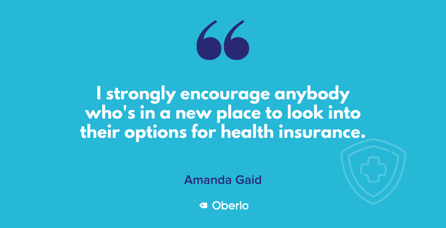 阿曼达关于健康保险的重要性