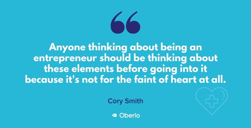 根据科里·史密斯的观点，创业要考虑什么