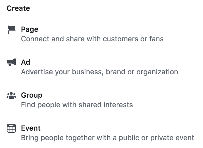 建立Facebook群组