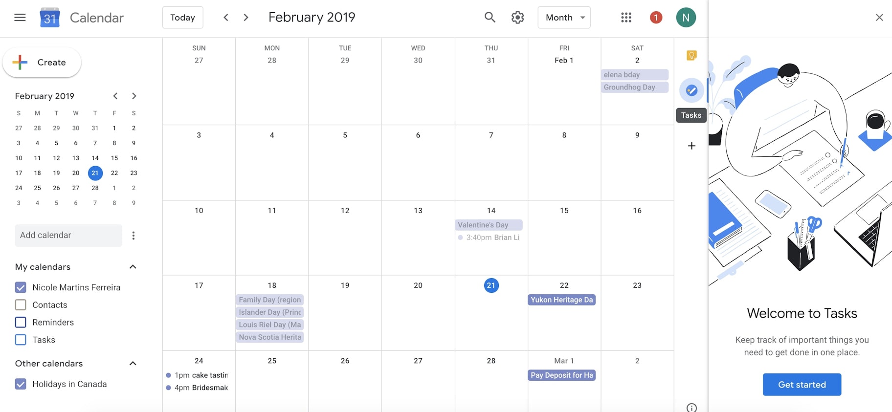 如何添加任务到谷歌日历