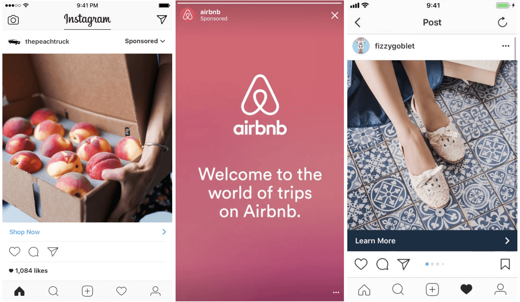 AirBNB Instagram广告