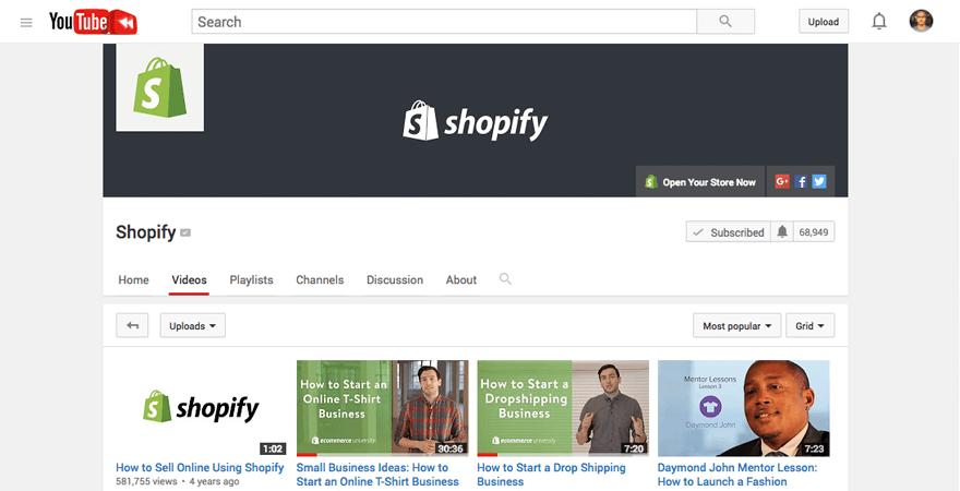 shopify-youtube