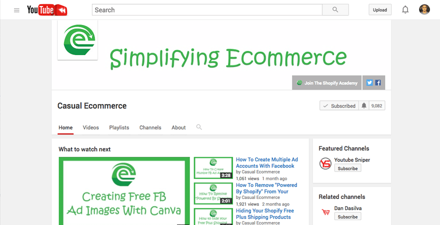 ecommerce-youtube