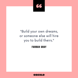 如何成为你自己的老板:法拉·格雷引用