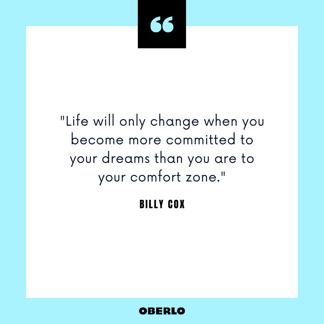 如何彻底改变你的生活:比利·考克斯引用
