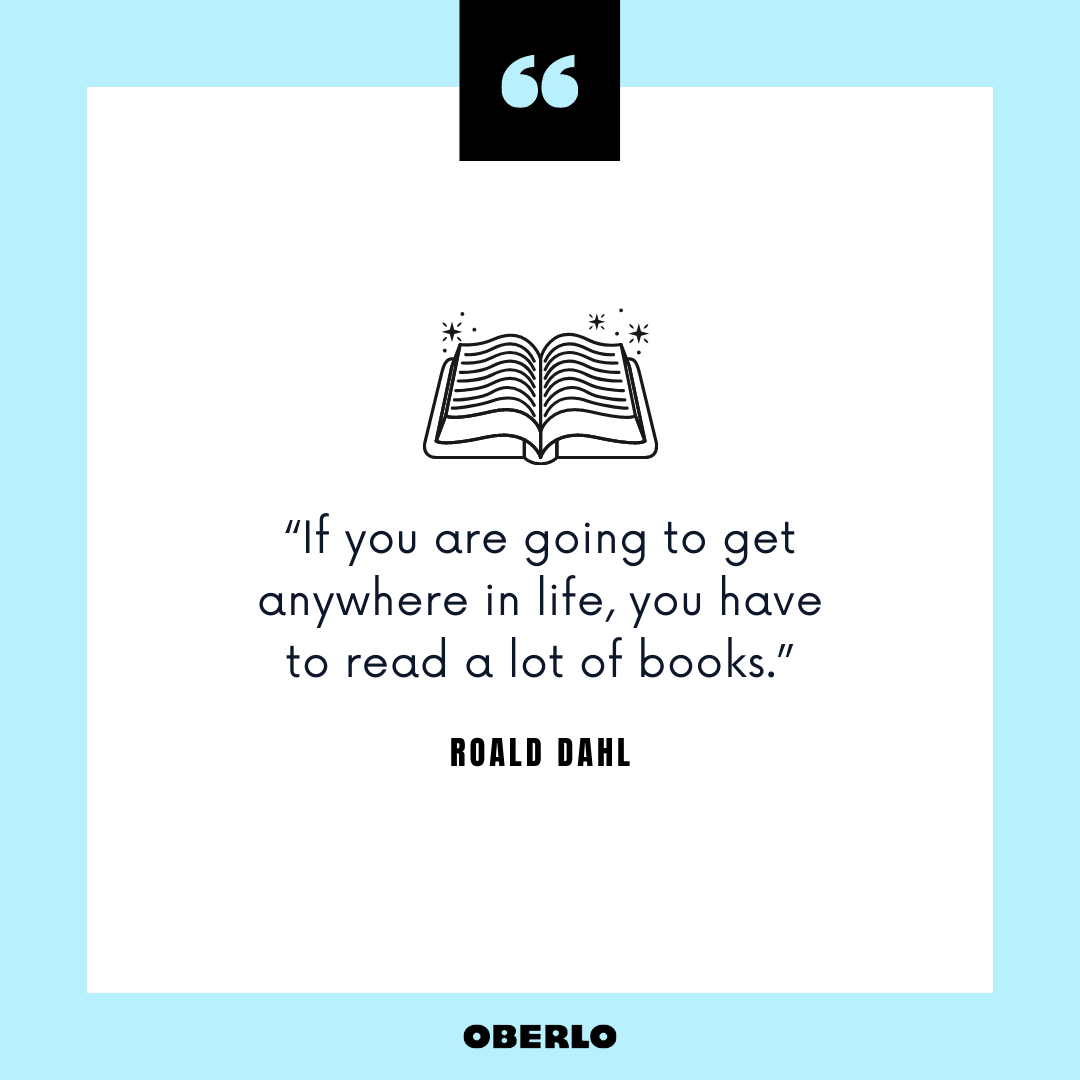 阅读书籍有哪些好处：Roald Dahl报价