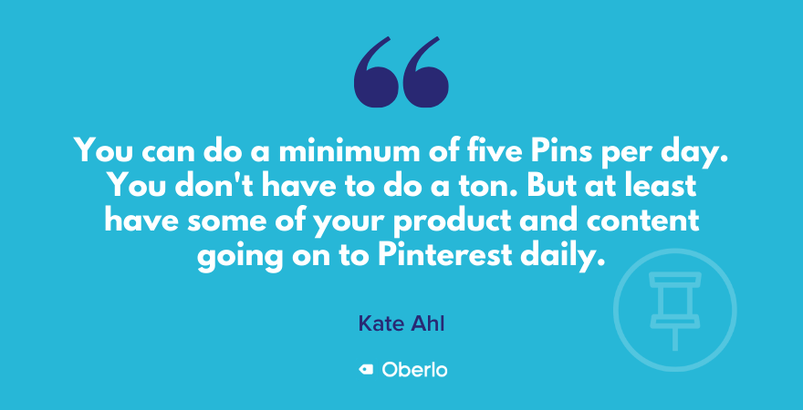 据凯特说，每天的pin数